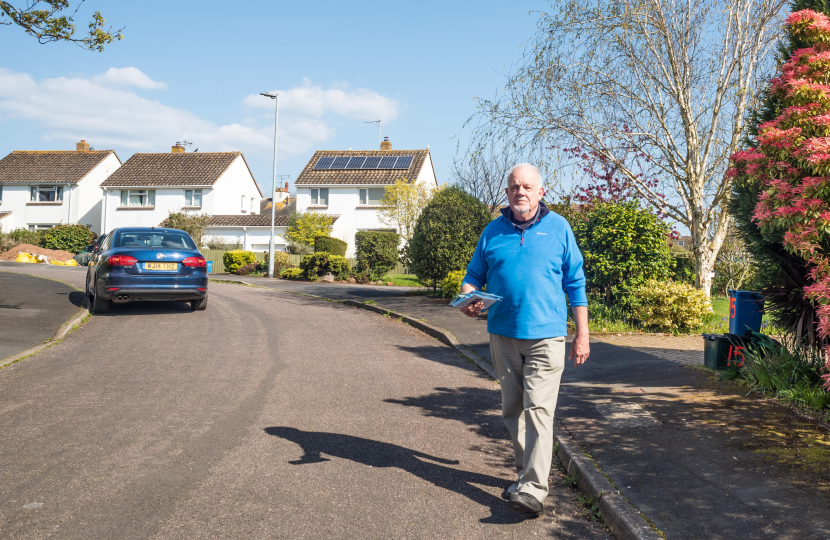 David Walsh canvassing.